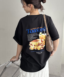 DISCOAT（ディスコート）の「【WEB限定】トーストプリントビッグTシャツ《ユニセックス》（Tシャツ/カットソー・メンズ）」