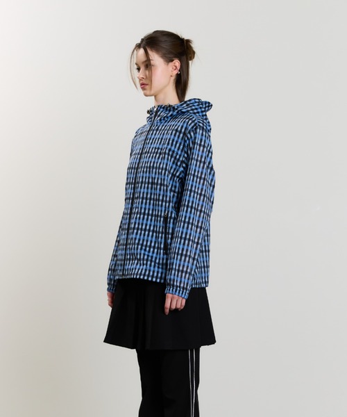 LUVISTRUE(ラヴイズトゥルー)の「SM WINDBREAKER(ナイロンジャケット・レディース・チャコール/ライトブルー/ブルー・FREE)」の17枚目の写真