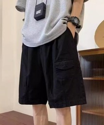フラップポケットハーフパンツ