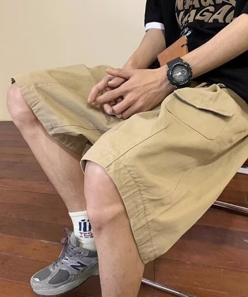 MGV(エムジーヴィー)の「フラップポケットハーフパンツ(その他パンツ・メンズ・ブラック/ブラウン/ベージュ・MEDIUM/LARGE/X-LARGE)」の10枚目の写真