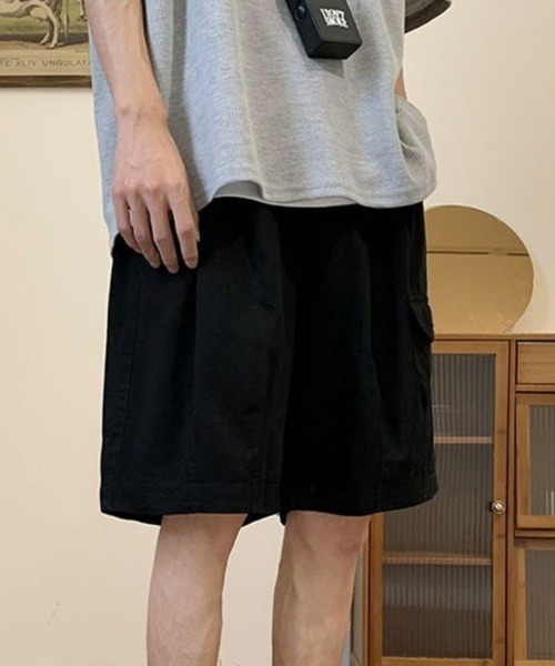 MGV(エムジーヴィー)の「フラップポケットハーフパンツ(その他パンツ・メンズ・ブラック/ブラウン/ベージュ・MEDIUM/LARGE/X-LARGE)」の5枚目の写真