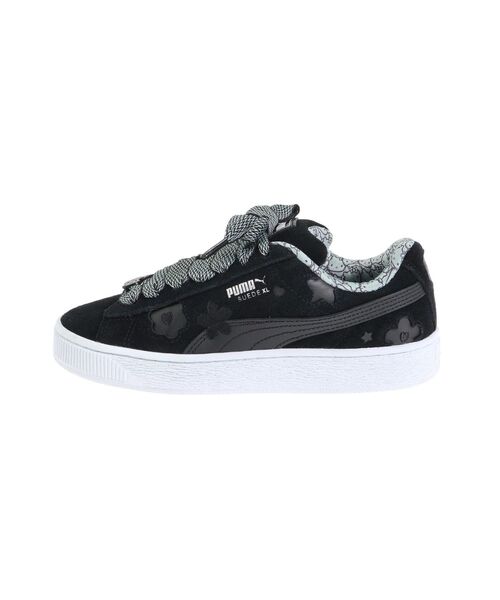 PUMA（プーマ）の「【PUMA】SUEDE XL HELLO KITTY（スニーカー・レディース・ブラック・M/L）」の4枚目の写真
