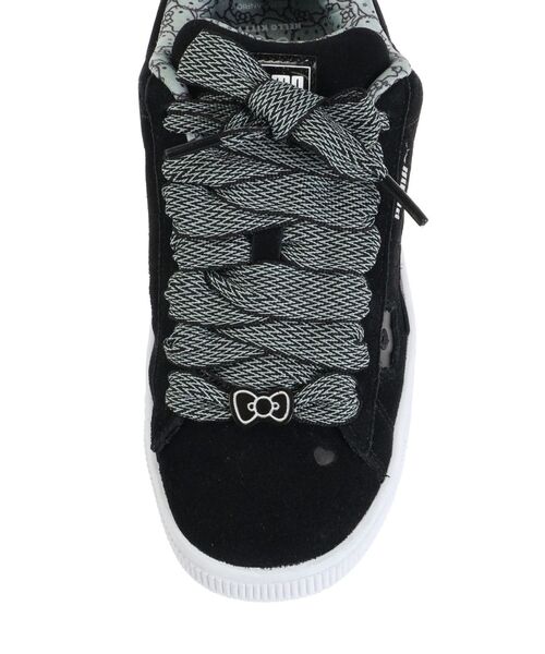PUMA（プーマ）の「【PUMA】SUEDE XL HELLO KITTY（スニーカー・レディース・ブラック・M/L）」の7枚目の写真