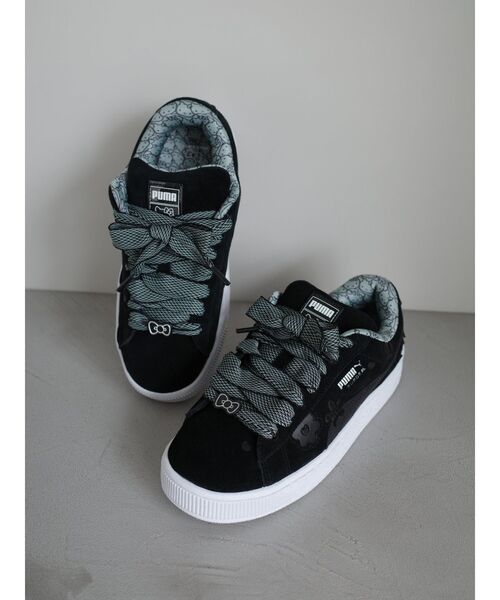 PUMA（プーマ）の「【PUMA】SUEDE XL HELLO KITTY（スニーカー・レディース・ブラック・M/L）」の11枚目の写真