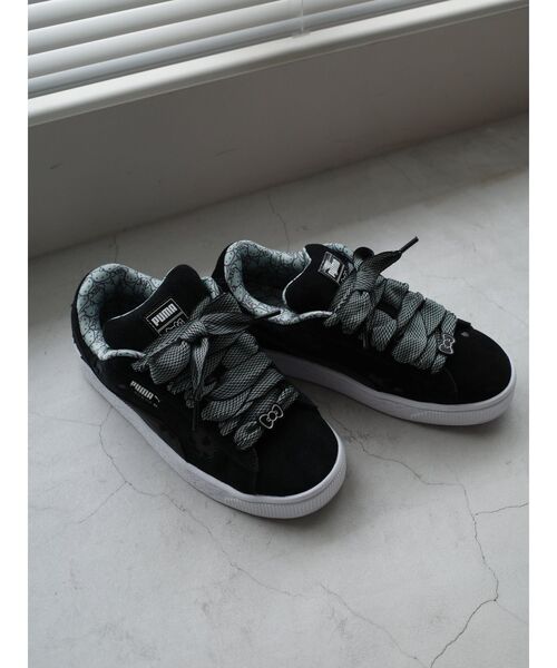 PUMA（プーマ）の「【PUMA】SUEDE XL HELLO KITTY（スニーカー・レディース・ブラック・M/L）」の13枚目の写真