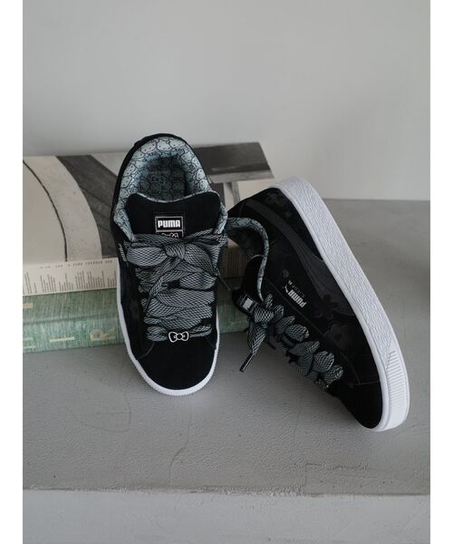 PUMA（プーマ）の「【PUMA】SUEDE XL HELLO KITTY（スニーカー・レディース・ブラック・M/L）」の15枚目の写真