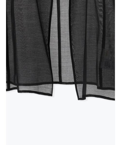 Te chichi（テチチ）の「【松井愛莉着用】シアーノーカラーシャツ（シャツ/ブラウス・レディース・オフホワイト/ブラック/ブラウン・F）」の22枚目の写真