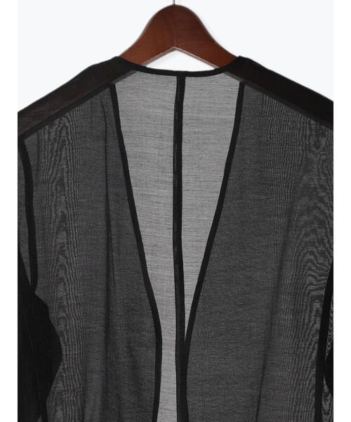 Te chichi（テチチ）の「【松井愛莉着用】シアーノーカラーシャツ（シャツ/ブラウス・レディース・オフホワイト/ブラック/ブラウン・F）」の21枚目の写真