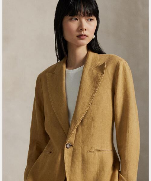 値下げ！【新品】POLO RALPH LAUREN リネン100% ジャケット 三越伊勢丹 | RALPH LAUREN COLLECTION/ラルフ ローレン