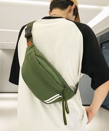 【撥水加工・軽い◎】ダブルラインスポーティボディバッグ/ショルダーバッグ