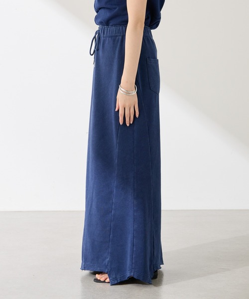 COLLAGE GALLARDAGALANTE（コラージュガリャルダガランテ）の「Q.anos/パッチマーメイドスカート（スカート・レディース・ブルー/グレー・FREE）」の21枚目の写真