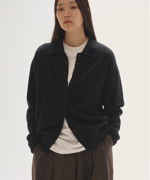 TODAYFUL（トゥデイフル）の「Raccoon Knit Cardigan（カーディガン/ボレロ・レディース・ブラック/ベビーピンク/グレー/クリーム・FREE）」の5枚目の写真