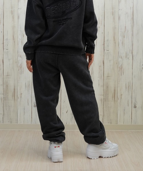 DC（ディーシー）の「DC/ディーシー ワイド/スウェットパンツ LPT254304（スウェットパンツ・レディース・ミント/スミクロ/グレー/ベージュ・M/L）」の7枚目の写真