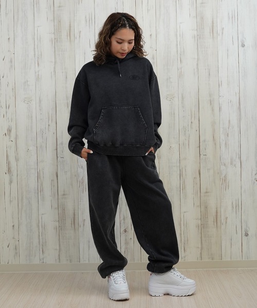 DC（ディーシー）の「DC/ディーシー ワイド/スウェットパンツ LPT254304（スウェットパンツ・レディース・ミント/スミクロ/グレー/ベージュ・M/L）」の8枚目の写真