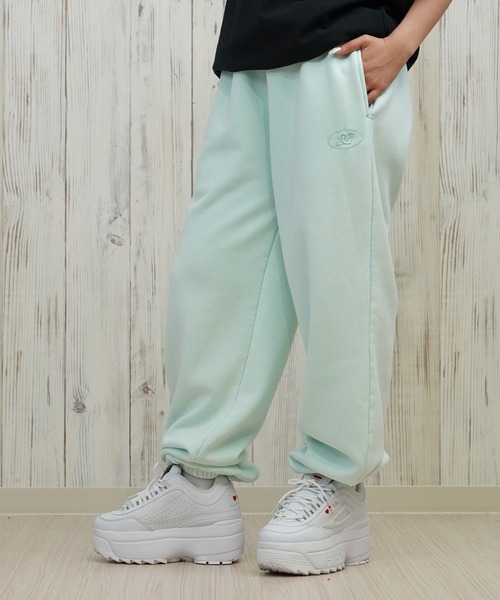 DC（ディーシー）の「DC/ディーシー ワイド/スウェットパンツ LPT254304（スウェットパンツ・レディース・ミント/スミクロ/グレー/ベージュ・M/L）」の20枚目の写真