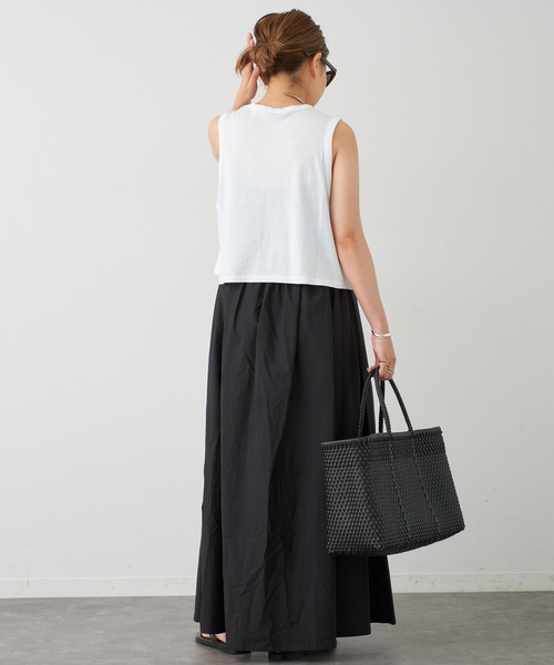 Deuxieme Classe Pleasantly スカート 黒36 追加*pleasantly スカート（スカート）｜Deuxieme Classe