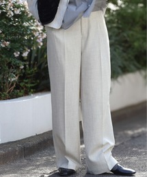 NOMBRE IMPAIR | メランジカルゼ センタープレスパンツ(その他パンツ)