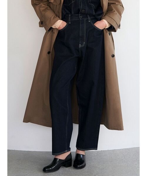 ELENDEEK（エレンディーク）の「ワンウォッシュデニムパンツ（デニムパンツ・レディース・インディゴブルー・01/02）」の12枚目の写真