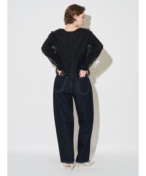 ELENDEEK（エレンディーク）の「ワンウォッシュデニムパンツ（デニムパンツ・レディース・インディゴブルー・01/02）」の18枚目の写真