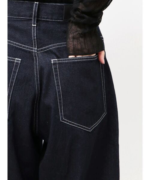 ELENDEEK（エレンディーク）の「ワンウォッシュデニムパンツ（デニムパンツ・レディース・インディゴブルー・01/02）」の6枚目の写真