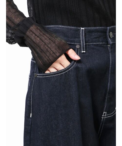 ELENDEEK（エレンディーク）の「ワンウォッシュデニムパンツ（デニムパンツ・レディース・インディゴブルー・01/02）」の7枚目の写真