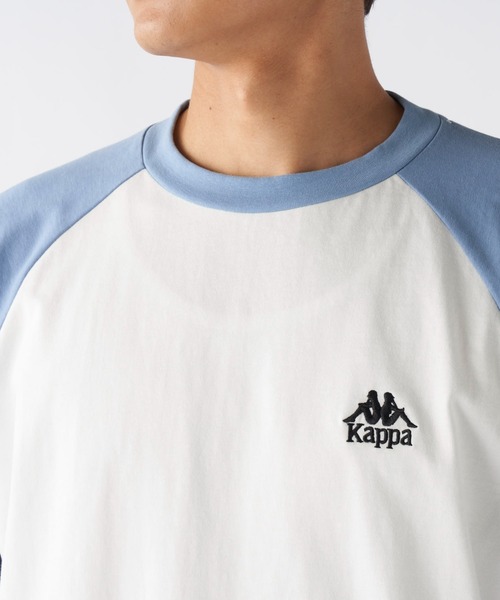 Kappa(カッパ)の「ラグラン長袖Tシャツ(Tシャツ/カットソー・メンズ・ブルー/ホワイト・X-LARGE/LARGE/MEDIUM)」の12枚目の写真