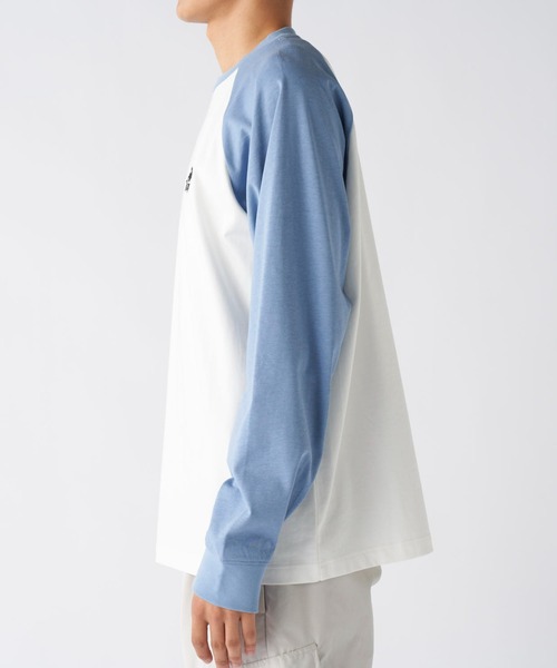 Kappa(カッパ)の「ラグラン長袖Tシャツ(Tシャツ/カットソー・メンズ・ブルー/ホワイト・X-LARGE/LARGE/MEDIUM)」の10枚目の写真