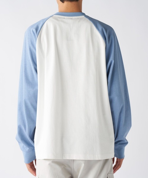 Kappa(カッパ)の「ラグラン長袖Tシャツ(Tシャツ/カットソー・メンズ・ブルー/ホワイト・X-LARGE/LARGE/MEDIUM)」の11枚目の写真