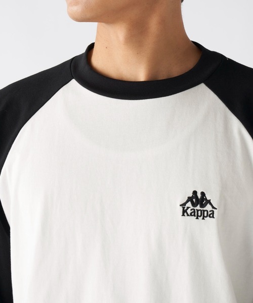 Kappa(カッパ)の「ラグラン長袖Tシャツ(Tシャツ/カットソー・メンズ・ブルー/ホワイト・X-LARGE/LARGE/MEDIUM)」の22枚目の写真