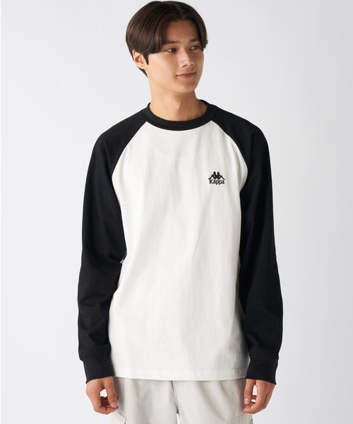 Kappa(カッパ)の「ラグラン長袖Tシャツ(Tシャツ/カットソー・メンズ・ブルー/ホワイト・X-LARGE/LARGE/MEDIUM)」の13枚目の写真