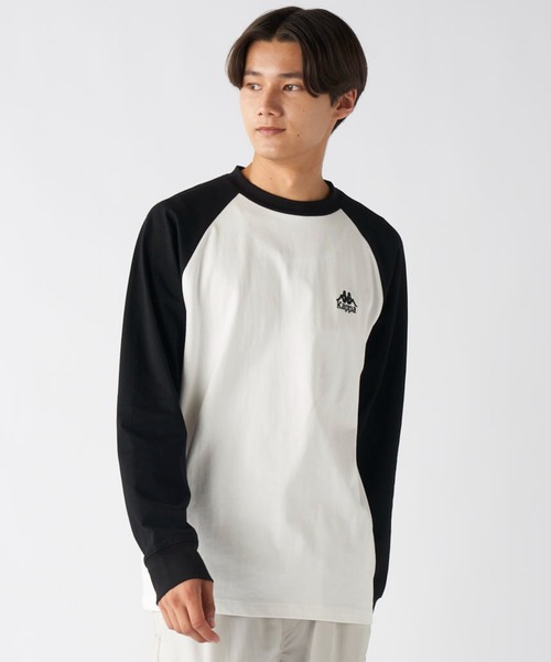 Kappa(カッパ)の「ラグラン長袖Tシャツ(Tシャツ/カットソー・メンズ・ブルー/ホワイト・X-LARGE/LARGE/MEDIUM)」の15枚目の写真