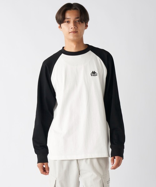 Kappa(カッパ)の「ラグラン長袖Tシャツ(Tシャツ/カットソー・メンズ・ブルー/ホワイト・X-LARGE/LARGE/MEDIUM)」の16枚目の写真