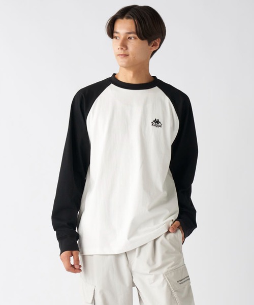 Kappa(カッパ)の「ラグラン長袖Tシャツ(Tシャツ/カットソー・メンズ・ブルー/ホワイト・X-LARGE/LARGE/MEDIUM)」の17枚目の写真