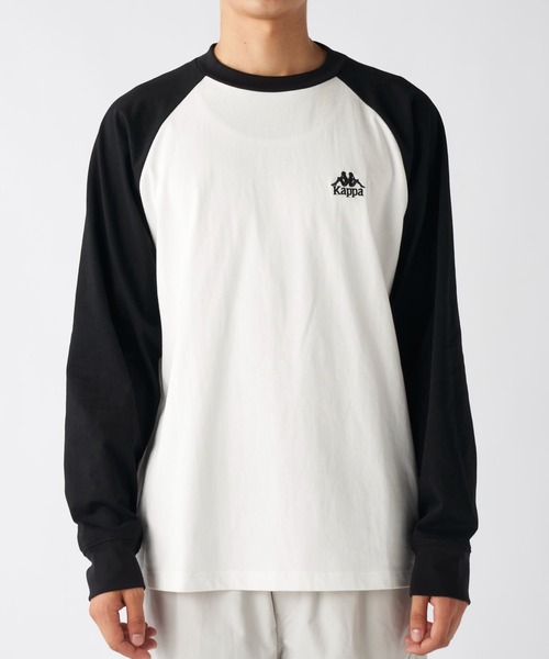 Kappa(カッパ)の「ラグラン長袖Tシャツ(Tシャツ/カットソー・メンズ・ブルー/ホワイト・X-LARGE/LARGE/MEDIUM)」の19枚目の写真