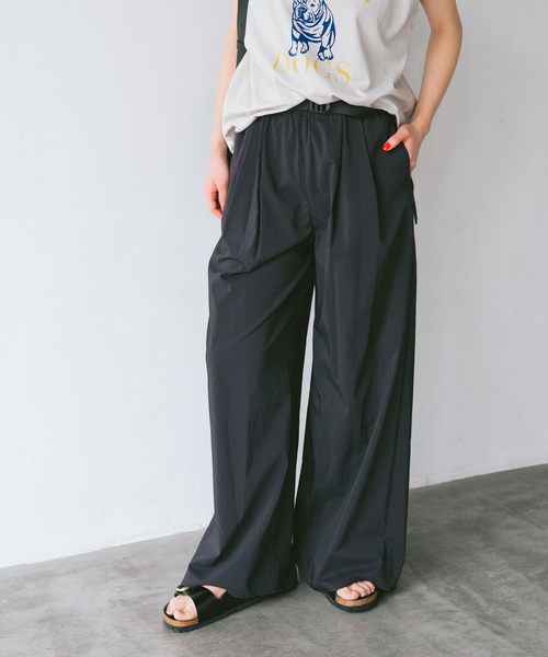Spick & Span（スピックアンドスパン）の「テックイージーワイドパンツ