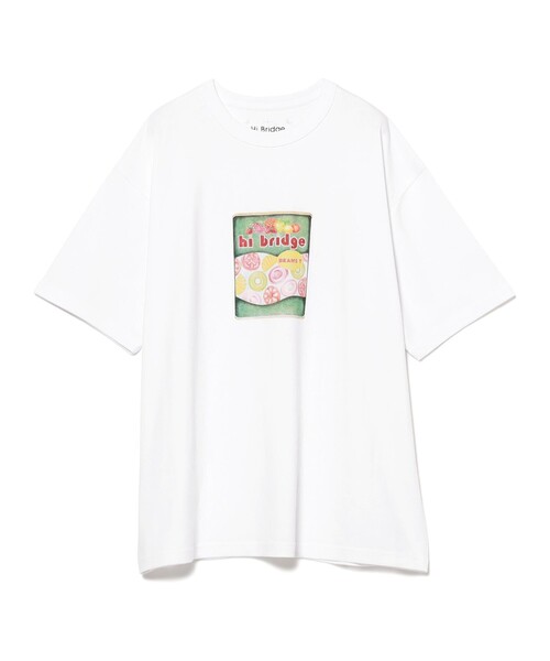 BEAMS T（ビームスティー）の「Hi Bridge Books / Candy T-shirt（Tシャツ/カットソー・メンズ・ホワイト・XS/L/M/S）」の3枚目の写真