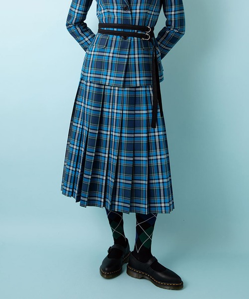 TEAM CHECK ロングスカート（スカート）｜MILK（ミルク）の