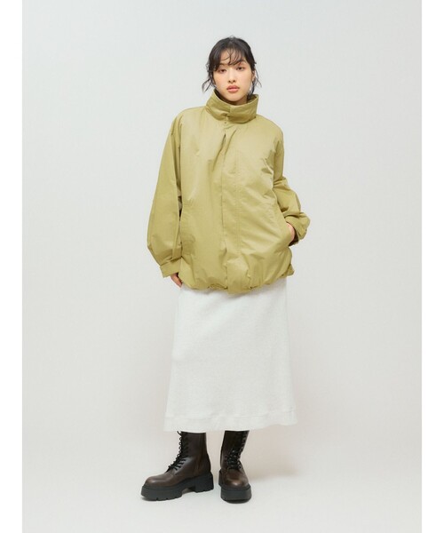 MIDIUMISOLID（ミディウミソリッド）の「MIDIUMISOLID for Ladies ライナー付きコート（その他アウター・レディース・ブラック/ベージュ・FREE）」の12枚目の写真