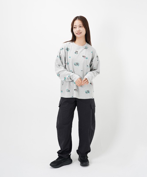 Common Noun(コモン ナウン)の「“CAT”&“DOG” Midori Nakajima サーマルトップス(Tシャツ/カットソー・レディース・オフホワイト/グレー・L/M)」の18枚目の写真