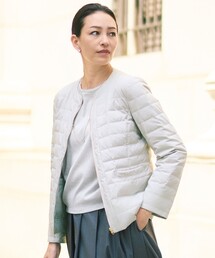 自由区　ダウンジャケット　グレー 楽天市場】ダウンコート（ブランド自由区）（レディース