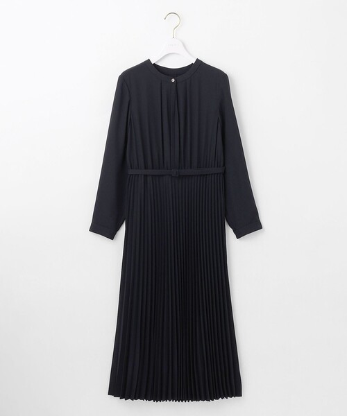 ANY SIS(エニィスィス)の「ノーブルプリーツ ワンピース(ワンピース・レディース・ダークブラウン系/パイングリーン系/ネイビー系・X-LARGE)」の14枚目の写真