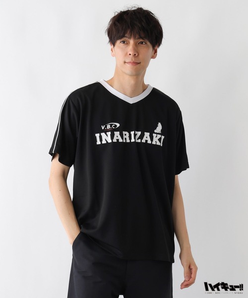 FOUND GOOD（ファウンドグッド）の「ハイキュー!!/ユニフォームT（Tシャツ/カットソー・メンズ・ネイビー/ブラック/ホワイト系5/レッド系5・S/M）」の2枚目の写真