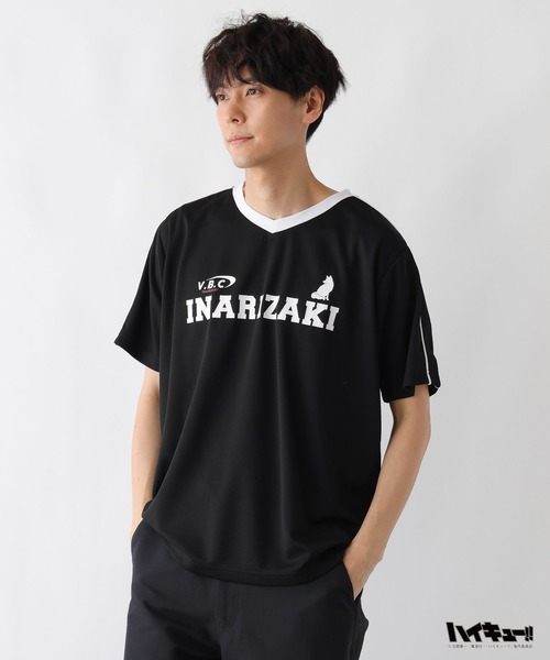 FOUND GOOD（ファウンドグッド）の「ハイキュー!!/ユニフォームT（Tシャツ/カットソー・メンズ・ネイビー/ブラック/ホワイト系5/レッド系5・S/M）」の8枚目の写真