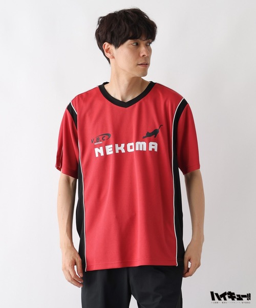 FOUND GOOD（ファウンドグッド）の「ハイキュー!!/ユニフォームT（Tシャツ/カットソー・メンズ・ネイビー/ブラック/ホワイト系5/レッド系5・S/M）」の9枚目の写真