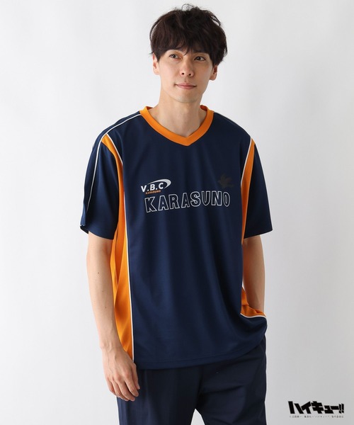 FOUND GOOD（ファウンドグッド）の「ハイキュー!!/ユニフォームT（Tシャツ/カットソー・メンズ・ネイビー/ブラック/ホワイト系5/レッド系5・S/M）」の11枚目の写真