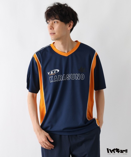 FOUND GOOD（ファウンドグッド）の「ハイキュー!!/ユニフォームT（Tシャツ/カットソー・メンズ・ネイビー/ブラック/ホワイト系5/レッド系5・S/M）」の12枚目の写真