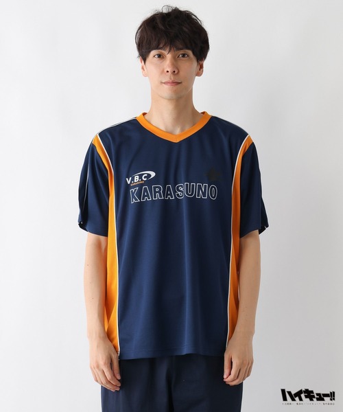 FOUND GOOD（ファウンドグッド）の「ハイキュー!!/ユニフォームT（Tシャツ/カットソー・メンズ・ネイビー/ブラック/ホワイト系5/レッド系5・S/M）」の13枚目の写真