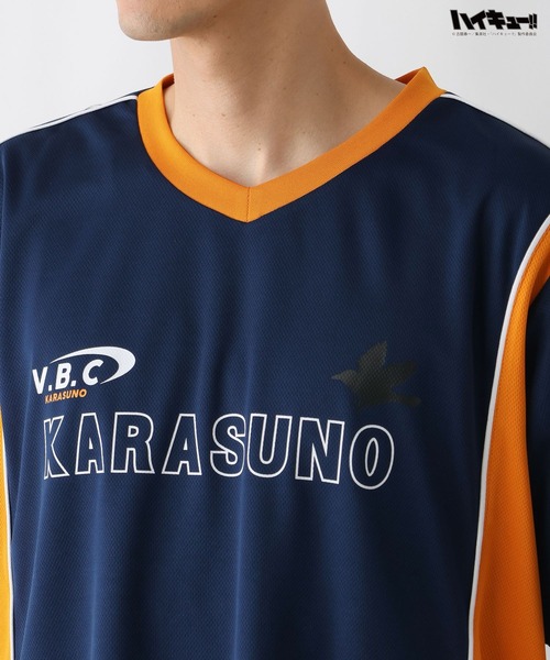 FOUND GOOD（ファウンドグッド）の「ハイキュー!!/ユニフォームT（Tシャツ/カットソー・メンズ・ネイビー/ブラック/ホワイト系5/レッド系5・S/M）」の16枚目の写真