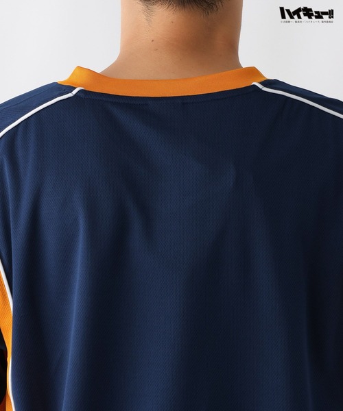 FOUND GOOD（ファウンドグッド）の「ハイキュー!!/ユニフォームT（Tシャツ/カットソー・メンズ・ネイビー/ブラック/ホワイト系5/レッド系5・S/M）」の19枚目の写真