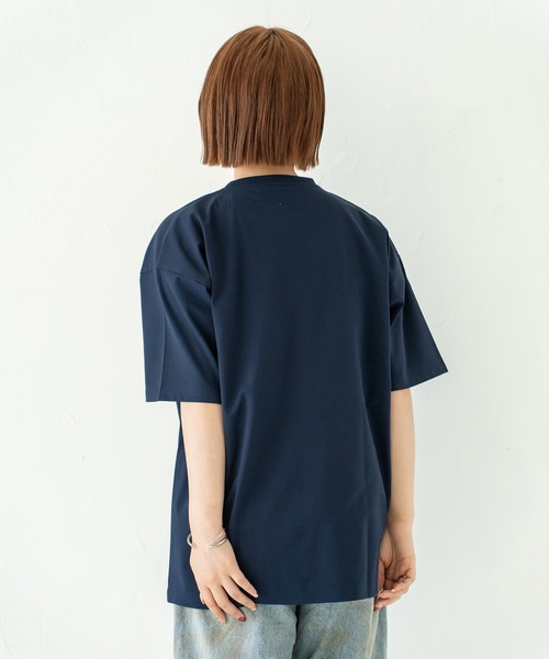Quash(クアッシュ)の「アニマルロゴ刺繍Tシャツ(Tシャツ/カットソー・メンズ・ネイビー/ホワイト/ホワイト系その他/ブラック・LARGE/MEDIUM)」の14枚目の写真